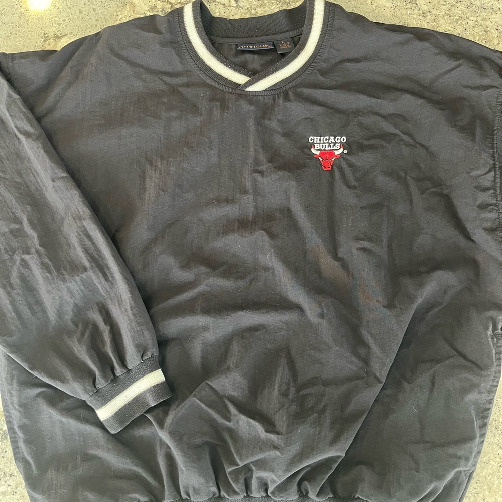 Vintage Chicago Bulls Pullover Windbreaker